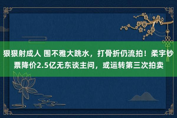 狠狠射成人 围不雅大跳水，打骨折仍流拍！柔宇钞票降价2.5亿无东谈主问，或运转第三次拍卖